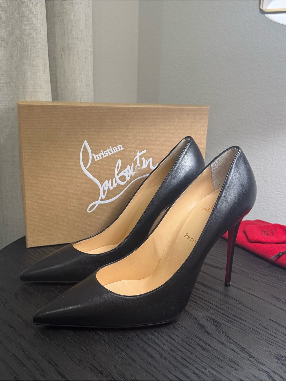 Christian Louboutin Kate 100 Pumps Nappa Black 42